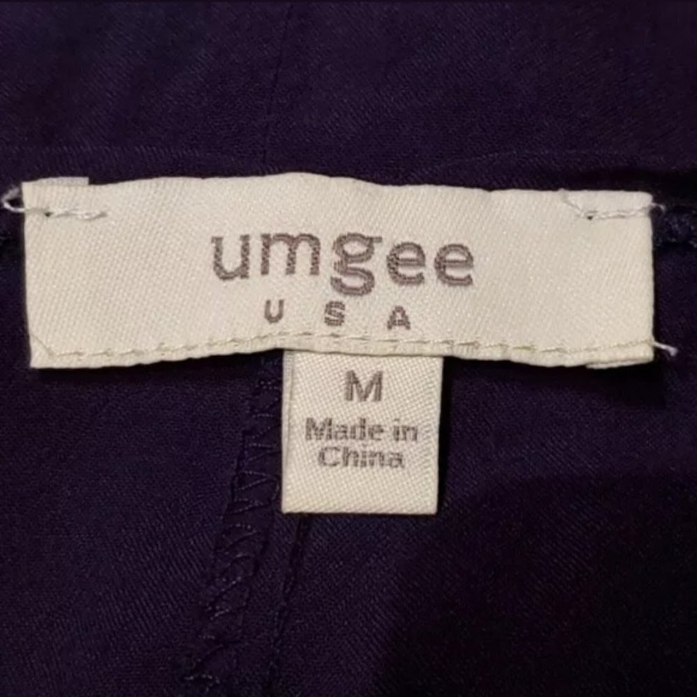 Umgee embroidered empire dress tunic bell sleeve Medium - Picture 7 of 7